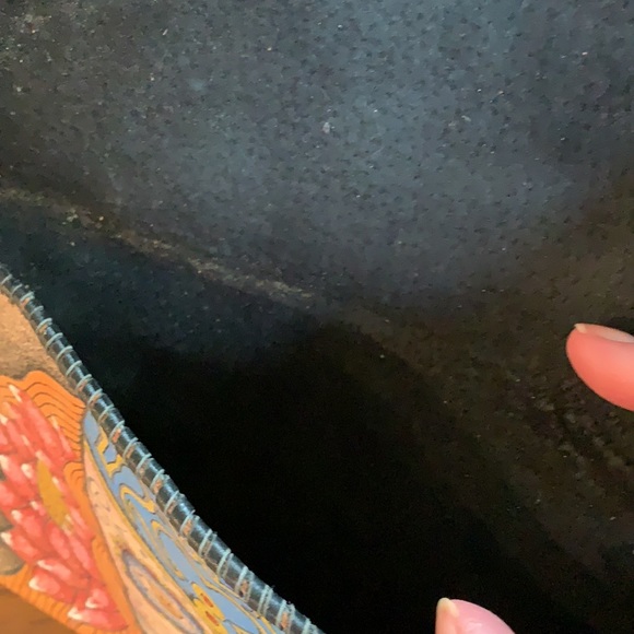 Prisonart Handpainted Leather Clutch - Picture 3 of 8